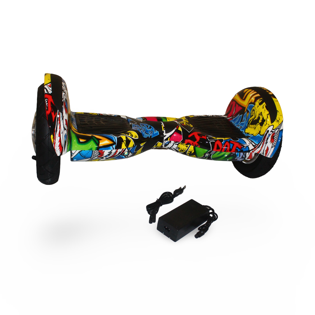 Hoverboard Scooter 10 Inch – Skulls Print
