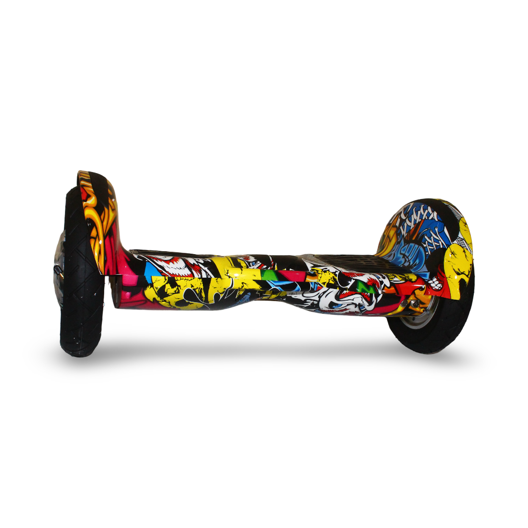 Hoverboard Scooter 10 Inch – Skulls Print