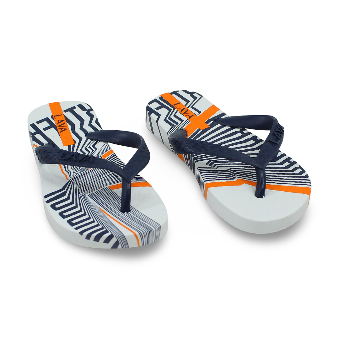 Girls Rubber Slippers – Navy