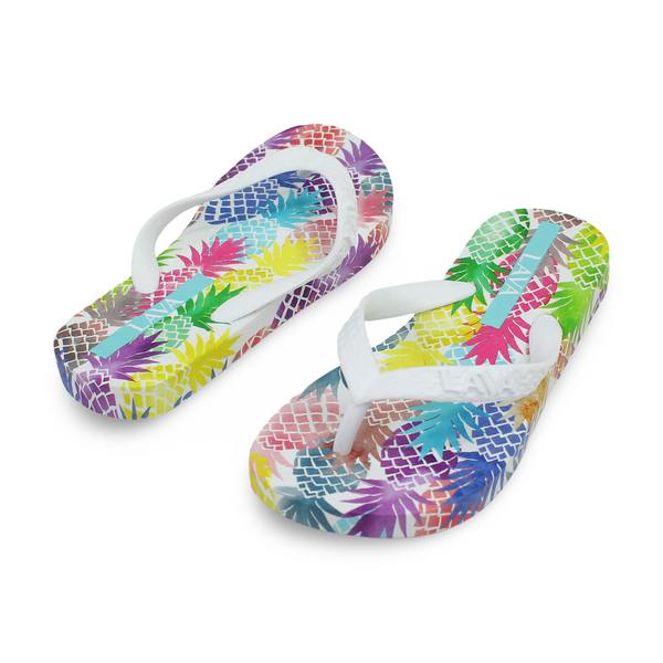 Girls Rubber Slippers – White