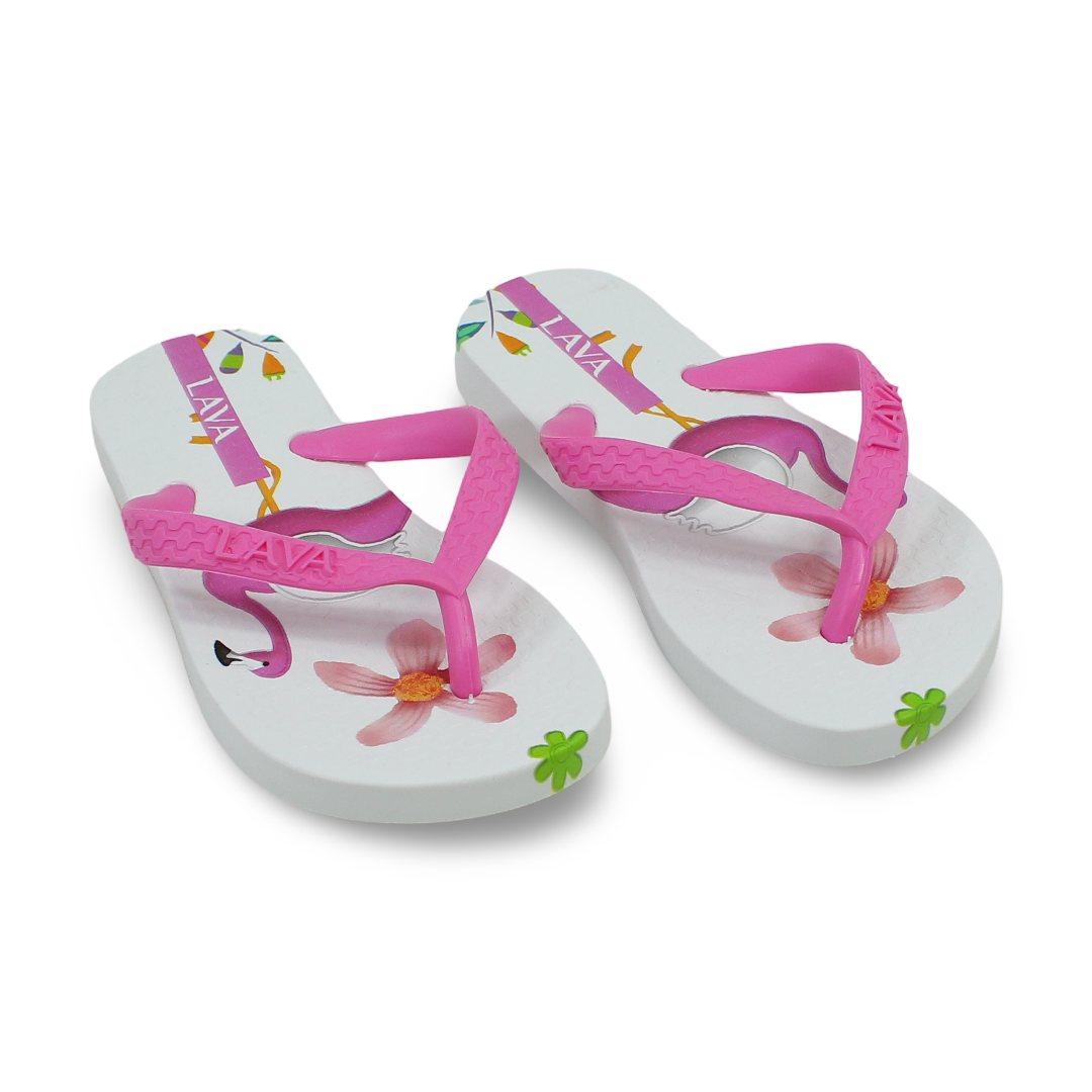 Girls Rubber Slippers – Pink