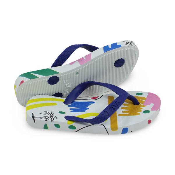 Girls Rubber Slippers – Blue