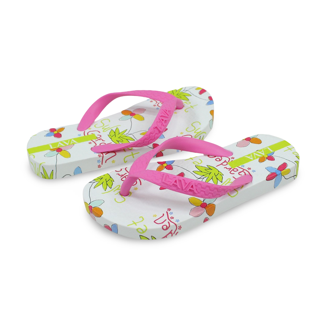 Girls Rubber Slippers – Pink