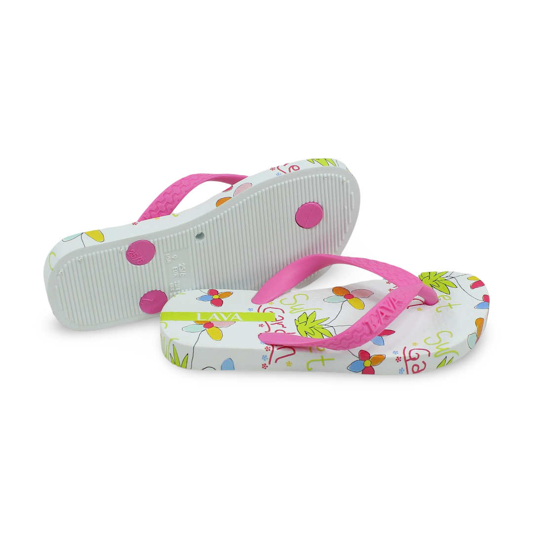 Girls Rubber Slippers – Pink