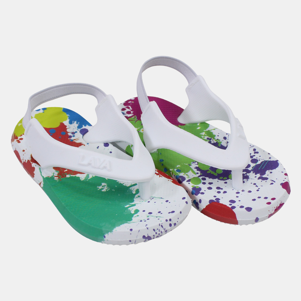 Unisex Baby Rubber Slippers – Multicolor
