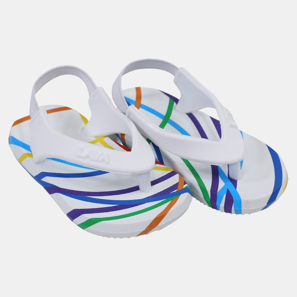 Unisex Baby Rubber Slippers – Multicolor