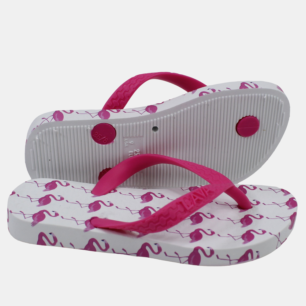 Unisex Rubber Flip Flops – Multicolored