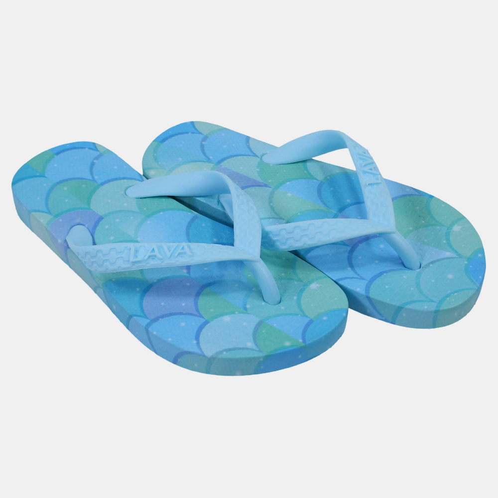Unisex Rubber Flip Flops – Multicolored