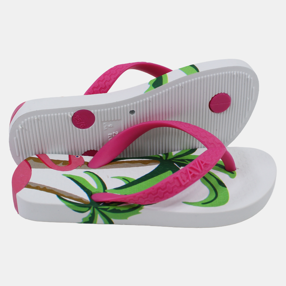 Unisex Rubber Flip Flops – Multicolored