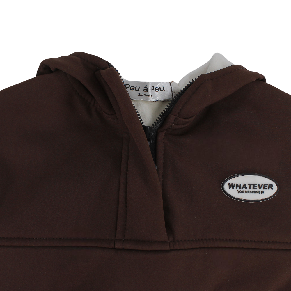 Unisex Waterproof Hoodie – Brown
