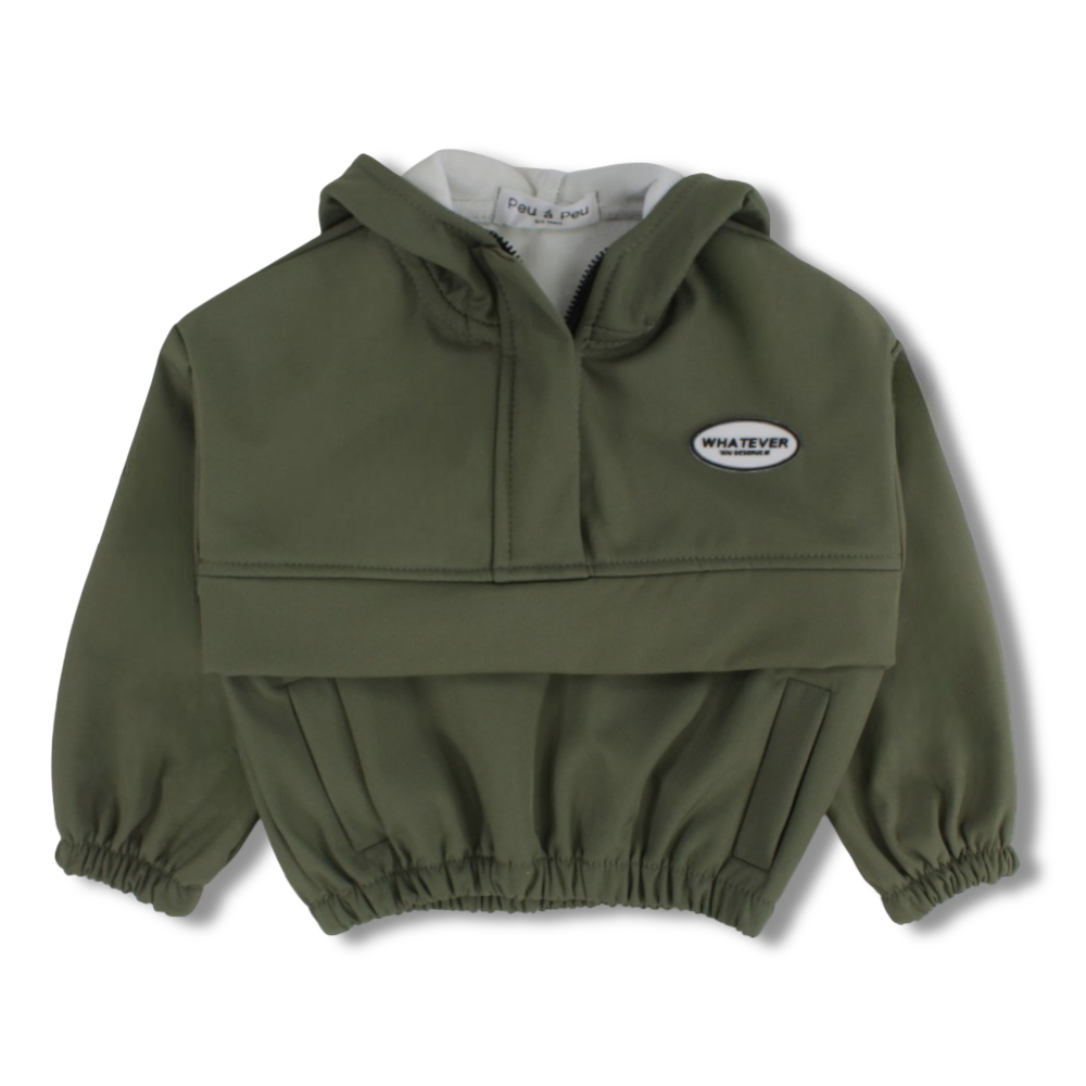 Unisex Waterproof Hoodie – Olive
