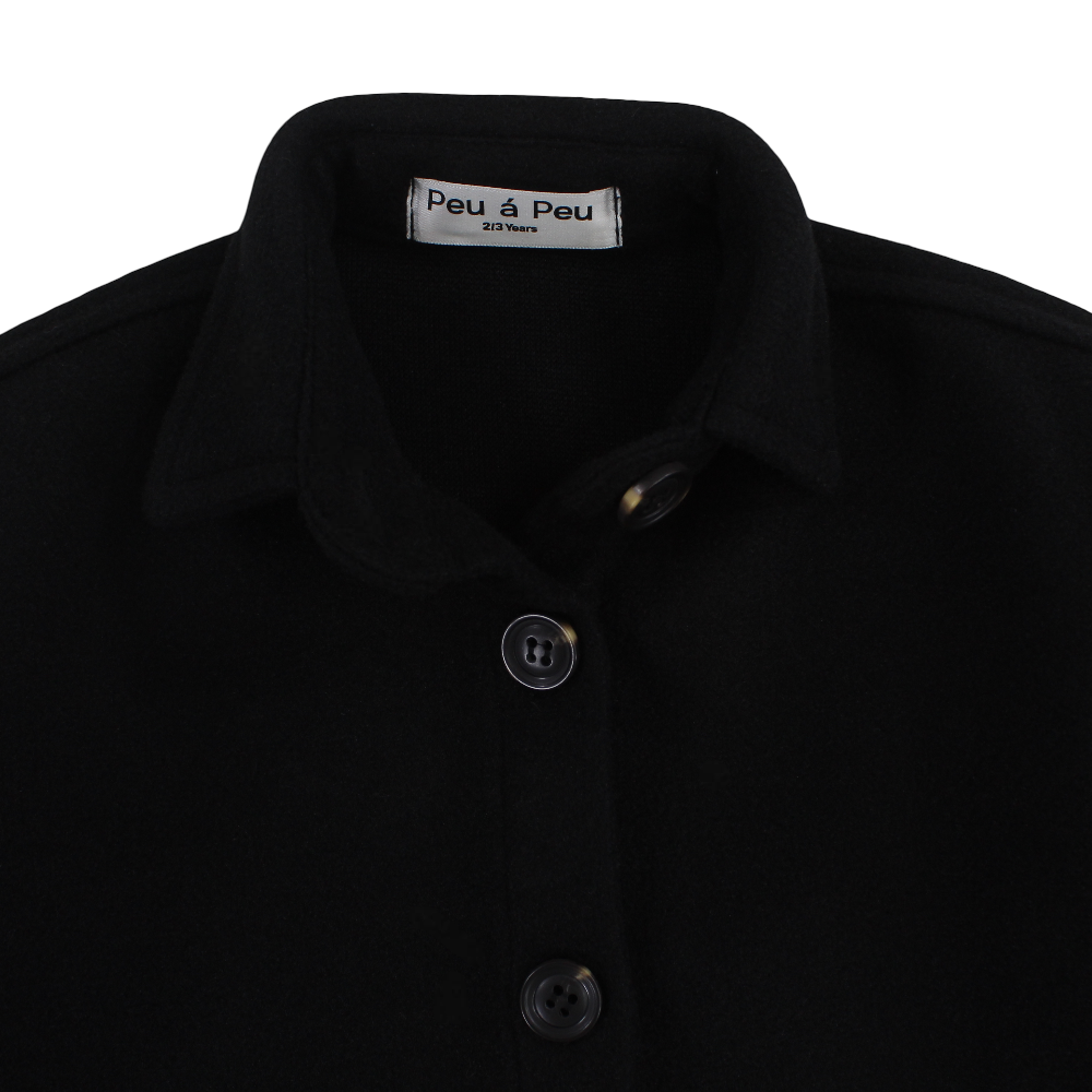 Unisex Wool Shirt – Black