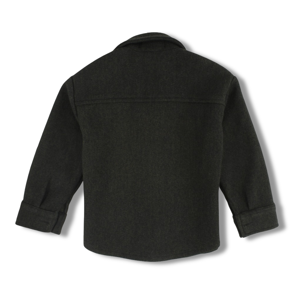Unisex Wool Shirt - Olive