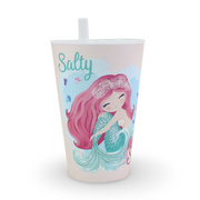 Gondol Mermaid Plastic Cup 400ml