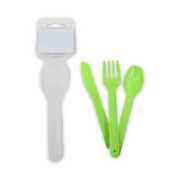 Gondol Plastic Cutlery Set – Green