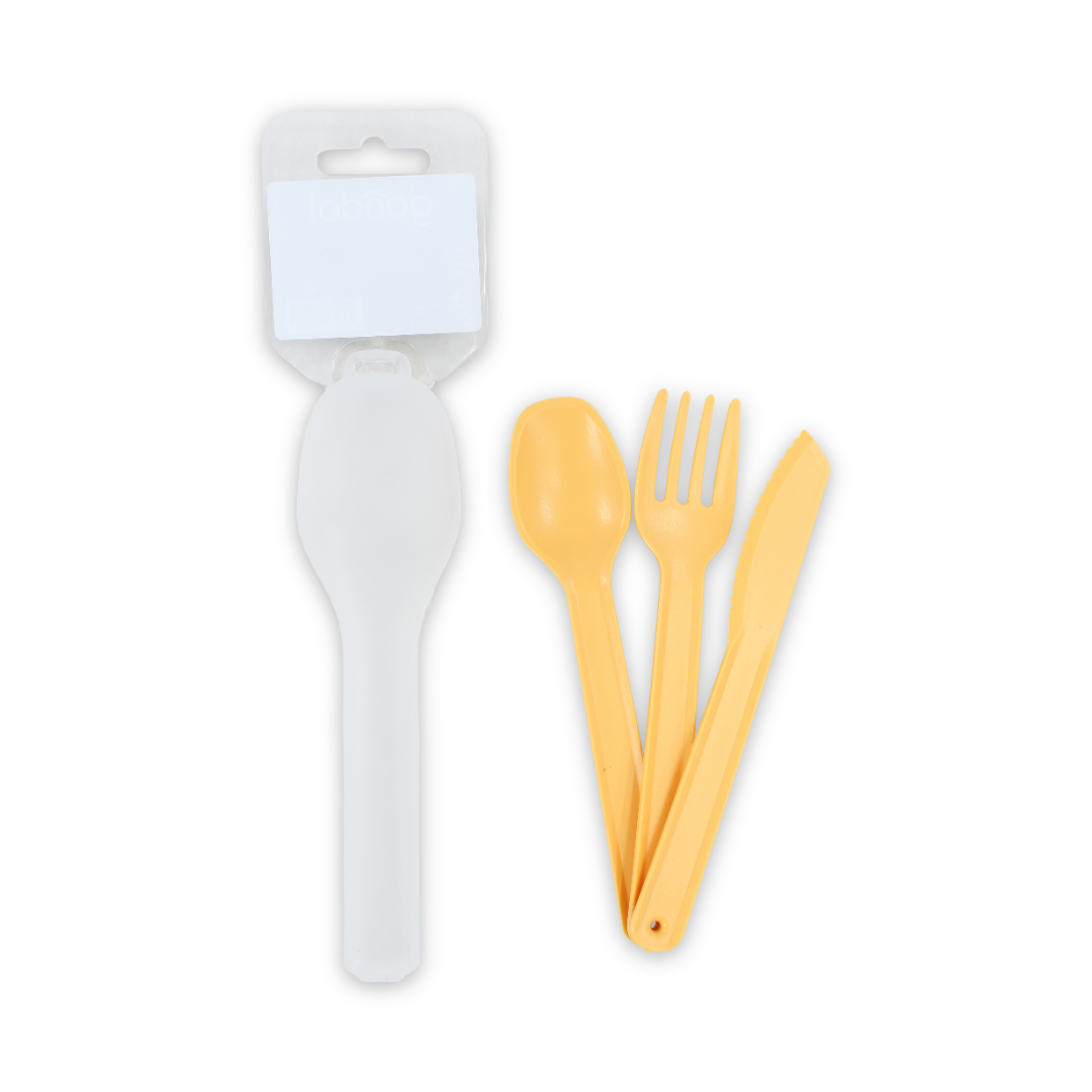 Gondol Plastic Cutlery Set – Orange