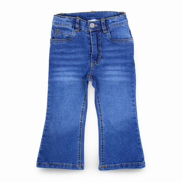 Girls Bootcut Jeans - Blue