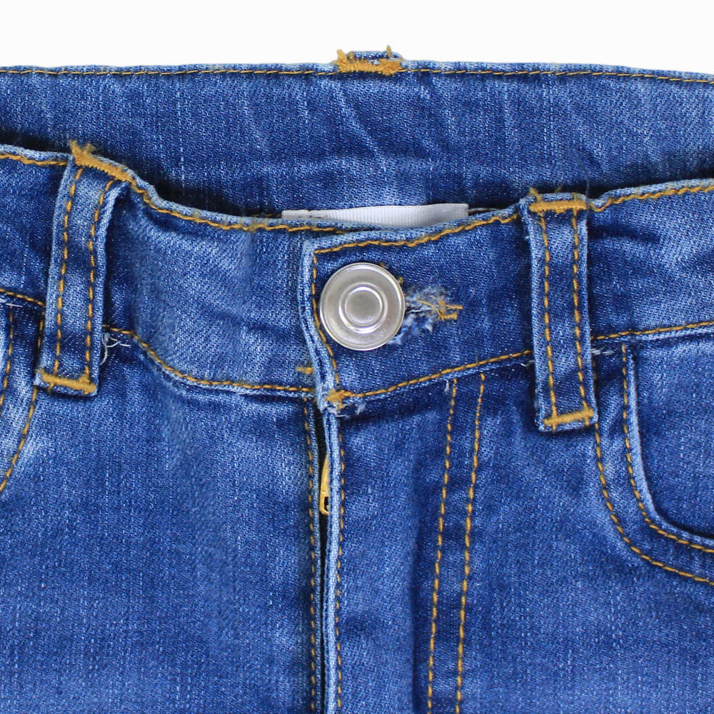Girls Bootcut Jeans - Blue