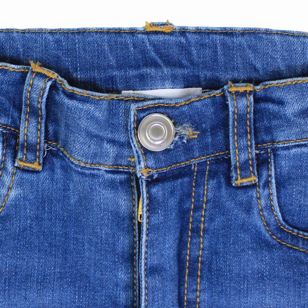 Girls Bootcut Jeans - Blue