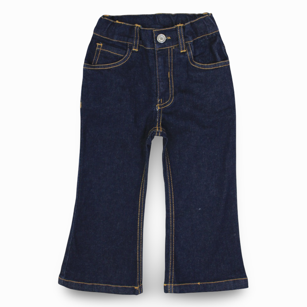 Girls Bootcut Jeans - Navy