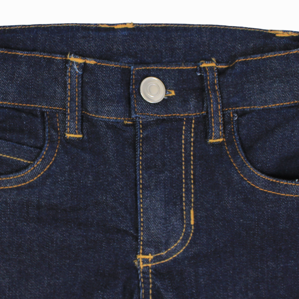 Girls Straight-Leg Jeans - Dark Jeans