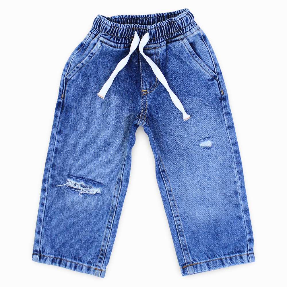 Boys Ripped Jeans - Blue