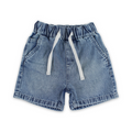 Unisex Denim Shorts – Light Blue