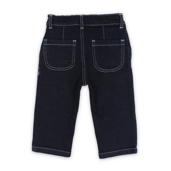 Unisex Baby Denim Pants – Dark Blue