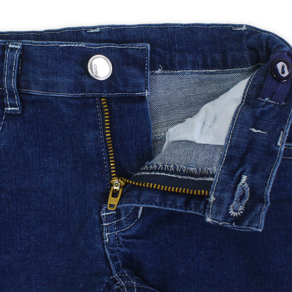 Girls Denim Shorts – Navy