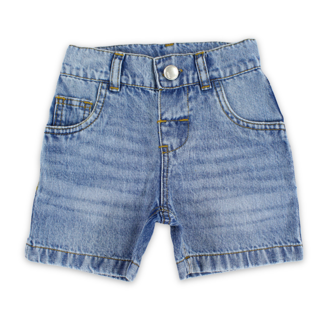 Unisex Denim Shorts – Light Blue - Clothing - Ourkids
