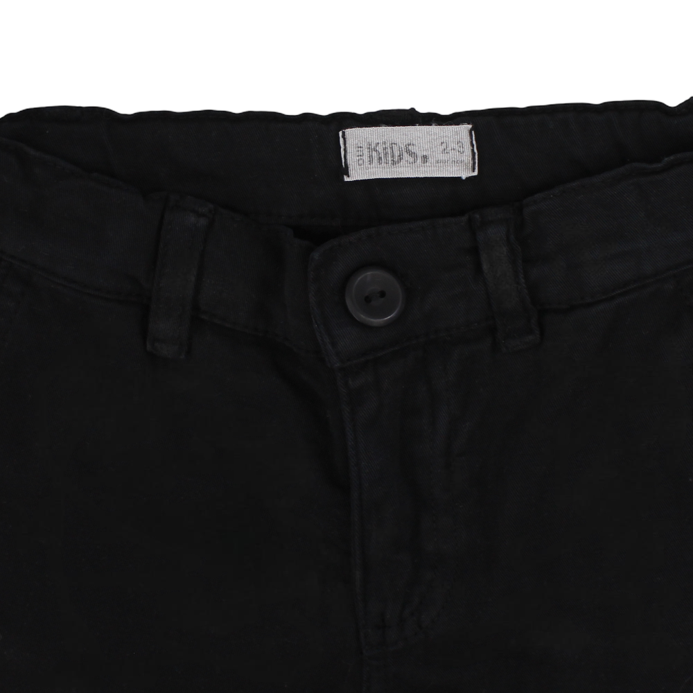 Boys Gabardine Pants – Black