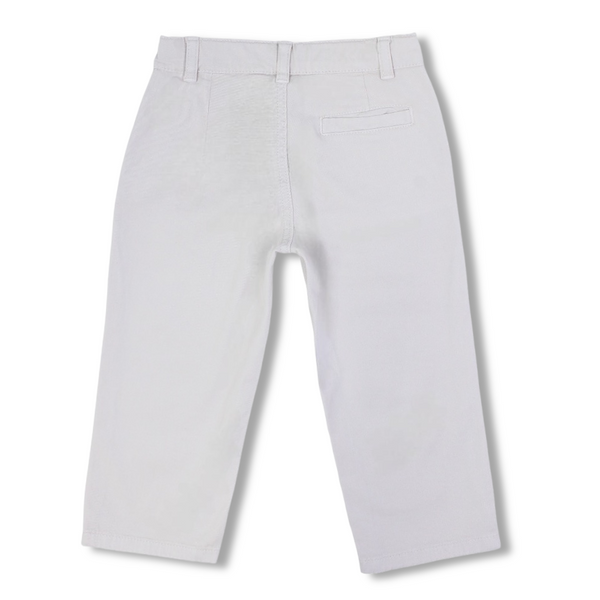Boys Gabardine Pants – Beige