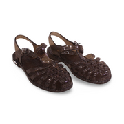 Girls Rubber Sandal – Glittery Grey