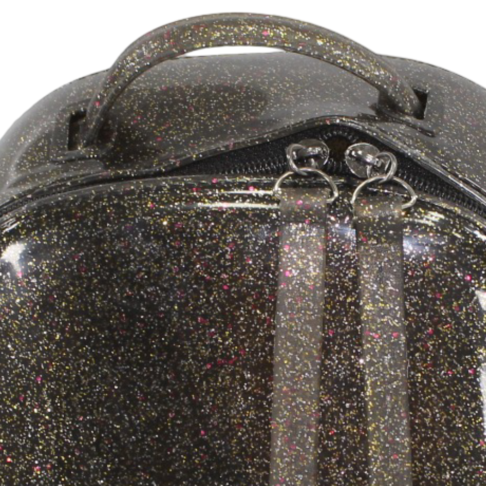 Girls Backpack – Glittery Brown