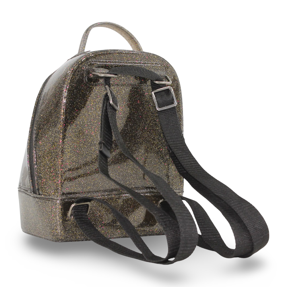 Girls Backpack – Glittery Brown