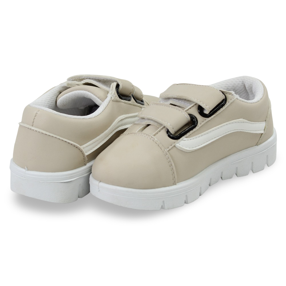 Unisex Leather Sneakers – Beige