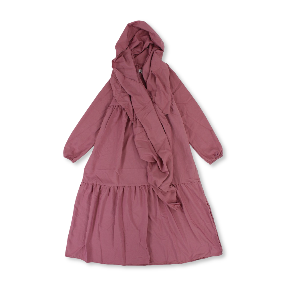 Girls Viscose Isdal - Dusty pink