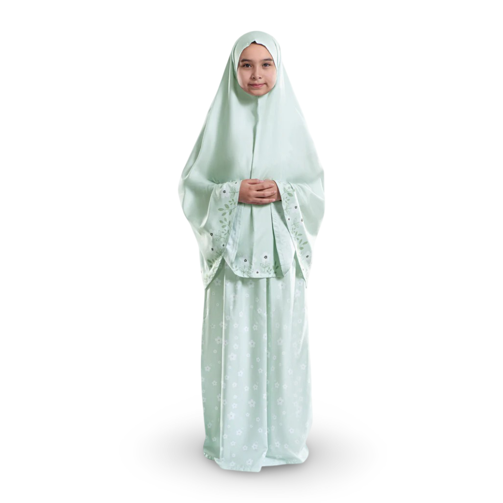 Girls Microfiber Isdal - Mint - Party - Urban Rugs