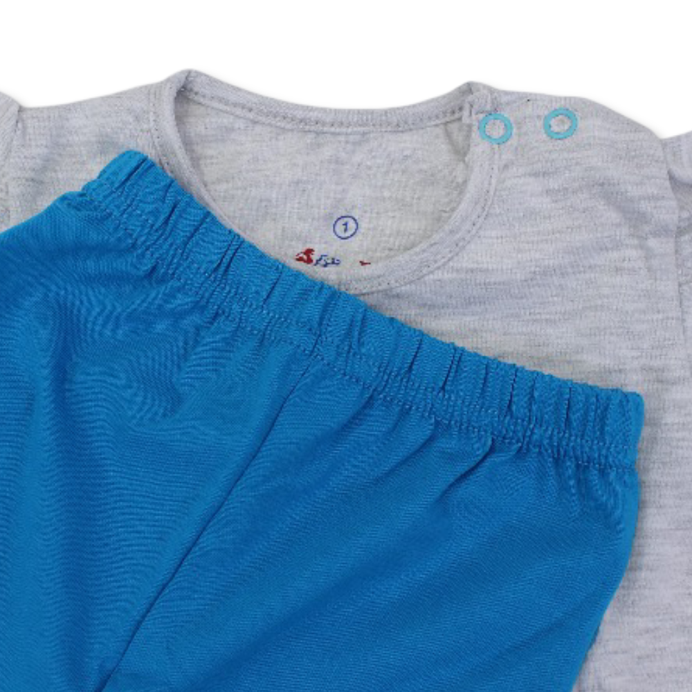 Baby Girls Cotton Sleeveless Pajama – "Happy Dino" Print