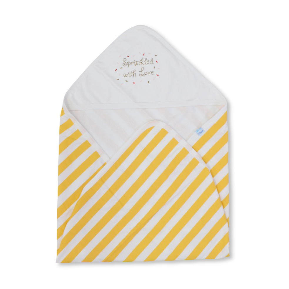 Cotton Baby Blanket – with Ice Cream Print - Clothing - JOKY