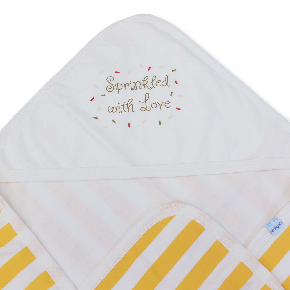 Cotton Baby Blanket – with Ice Cream Print