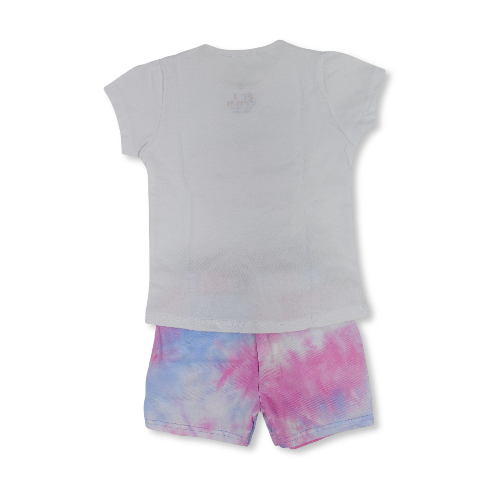 Baby Girls Cotton Pajama – with 4 Bear Print