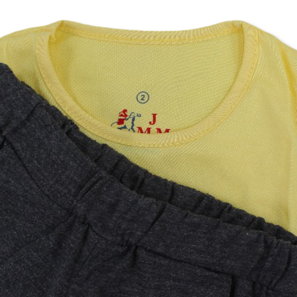 Boys Cotton Sleeveless Pajama – "Here Comes the Sun" Print