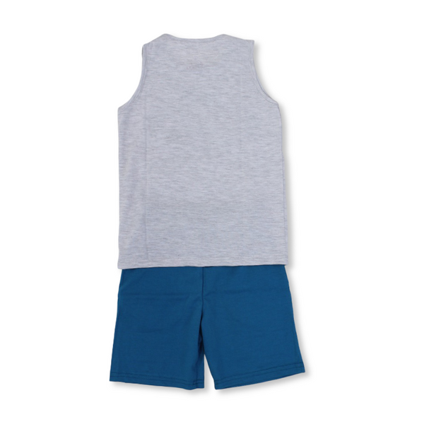 Boys Cotton Sleeveless Pajama – "Here Comes the Sun" Print