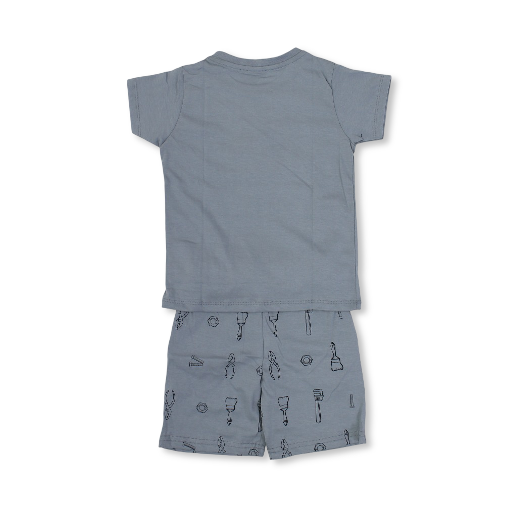 Boys Cotton Pajama – "Super Birthday Boy" Print