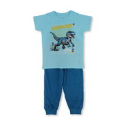 Boys Cotton Pajama – Dino Print