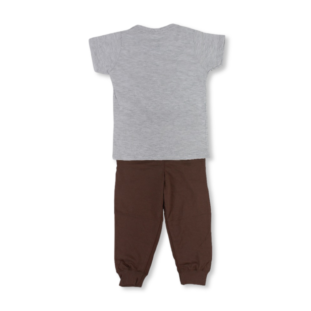 Boys Cotton Pajama – Dino Print