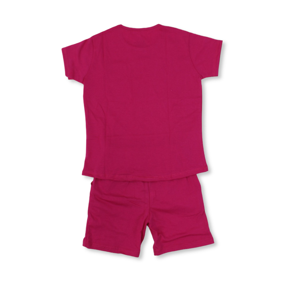 Girls Cotton Pajama – with Barbie Print