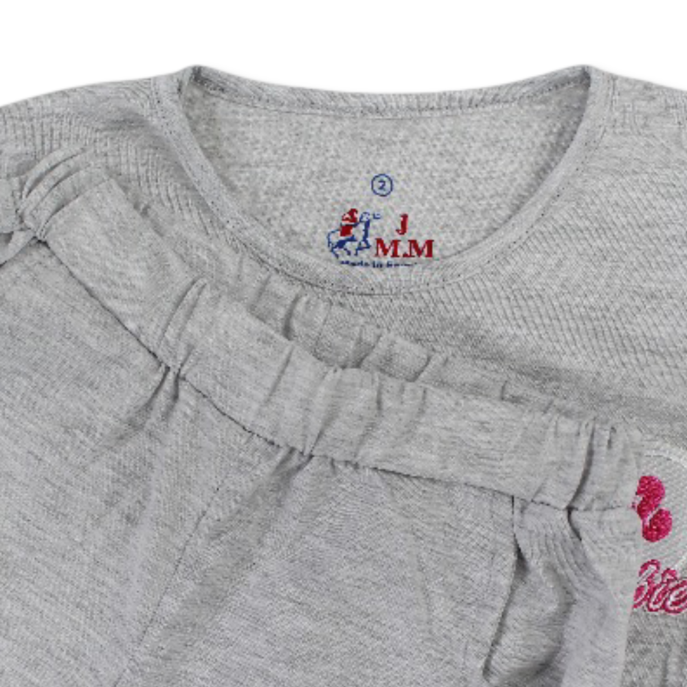 Girls Cotton Pajama – with Barbie Print