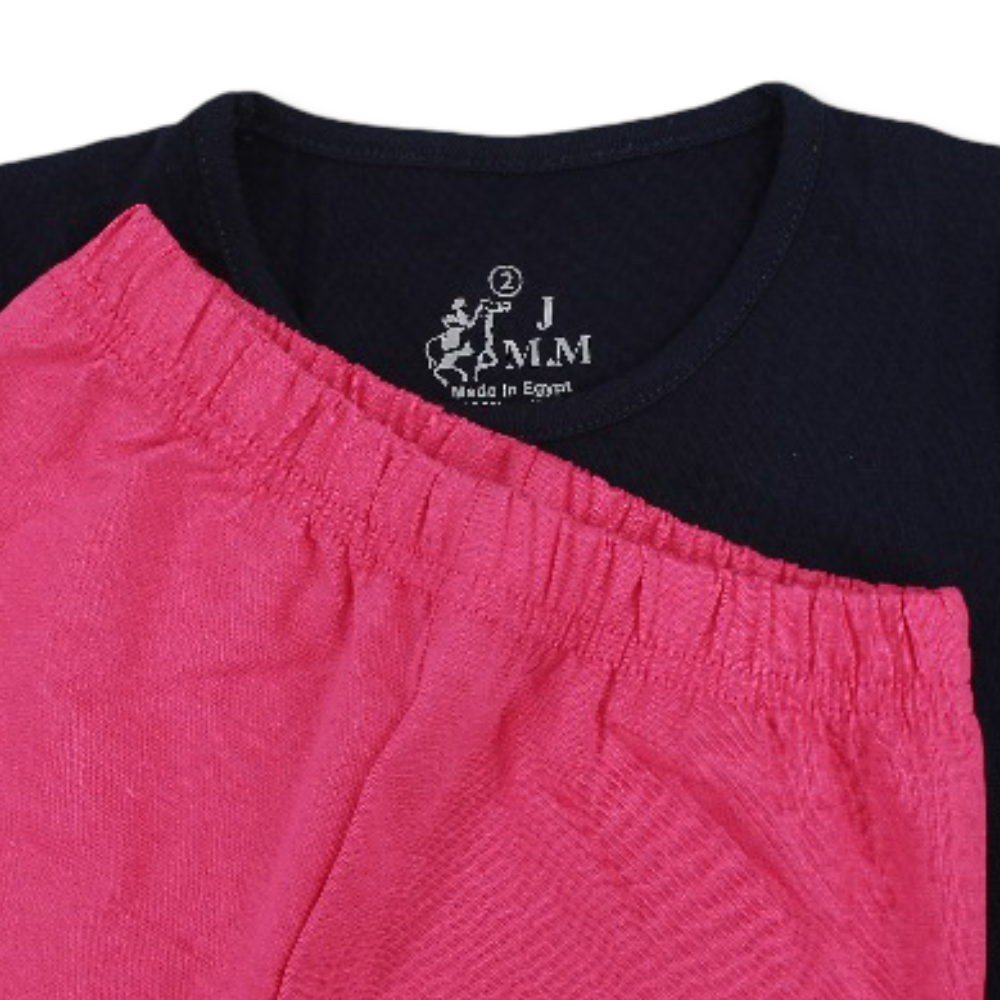 Girls Cotton Pajama – with Stitch Hakuna Matata Print